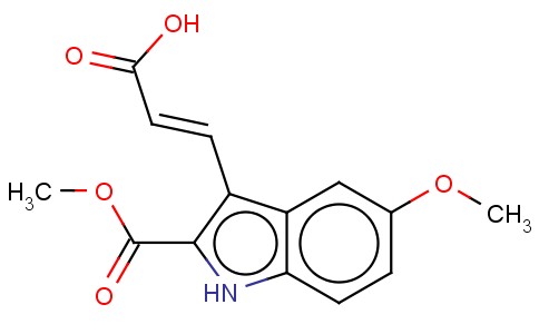 METHYL 3-(2-CARBOXY-VINYL)-5-METHOXY-1H-INDOLE-2-CARBOXYLATE